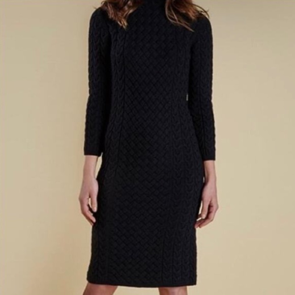 Barbour x Land Rover Camel Sweater Dress, SM - Picture 7 of 8